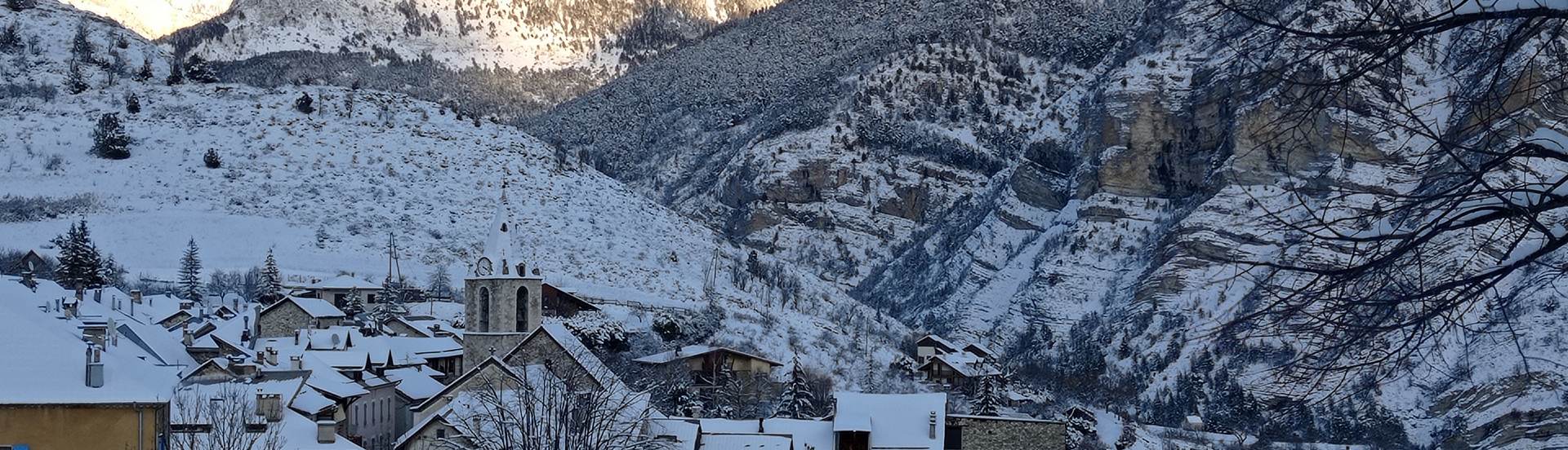 site de la commune de ThorameHaute dans la vallée du haut verdon